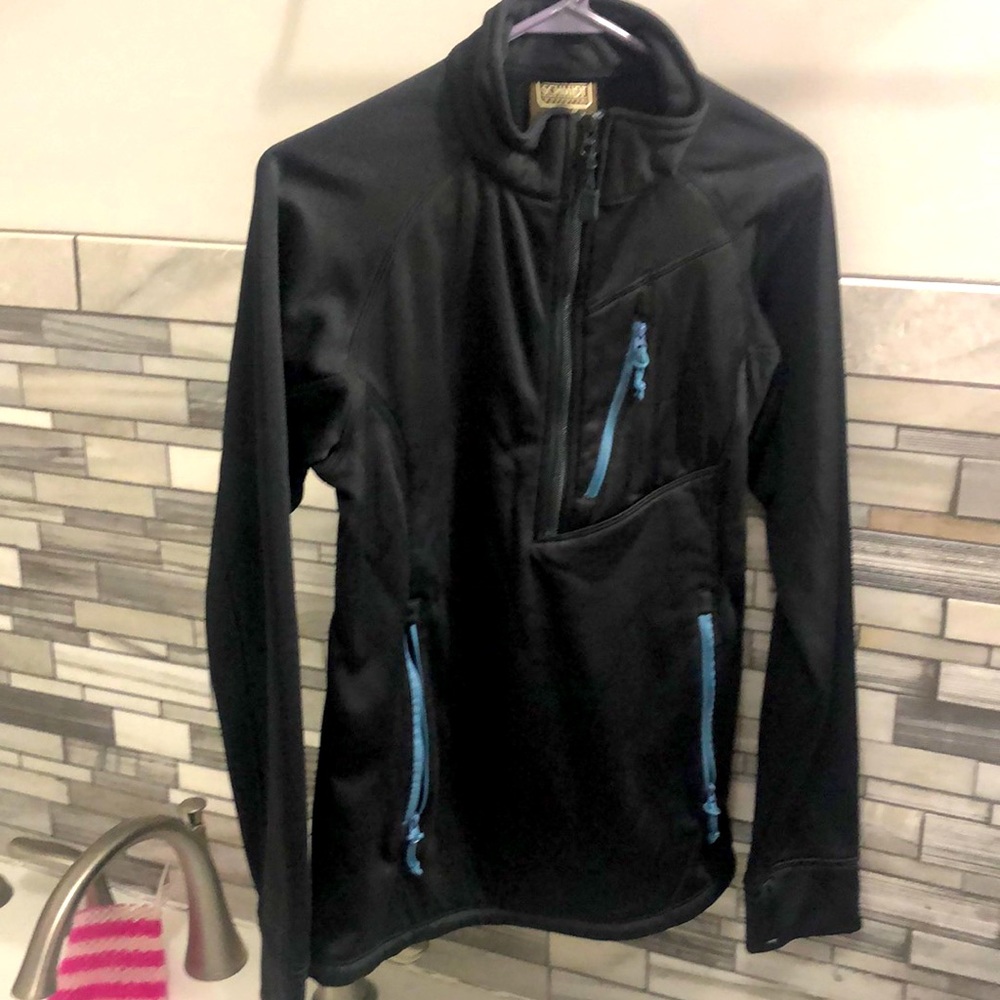 Wore twice! Schmidt workwear jacket. Fitted. Black